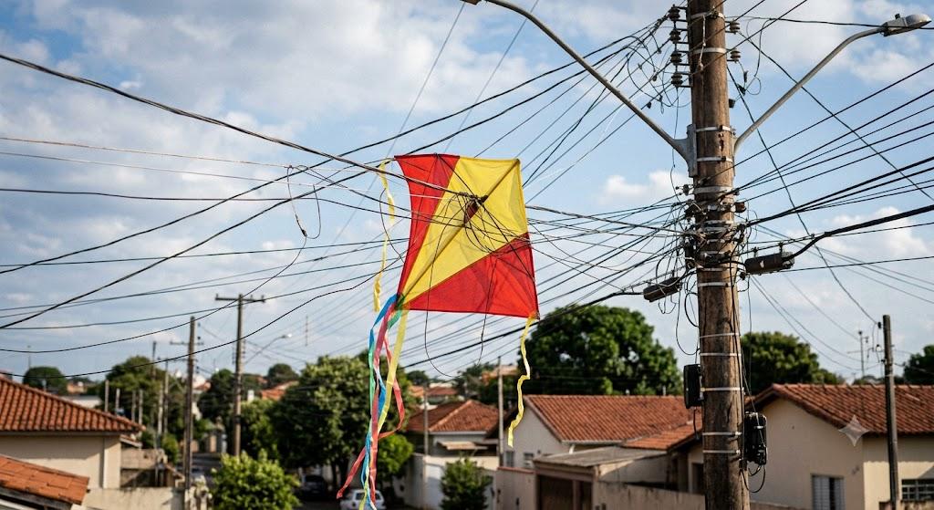 Paulínia reduz quedas de energia causadas por pipas e se destaca na RMC