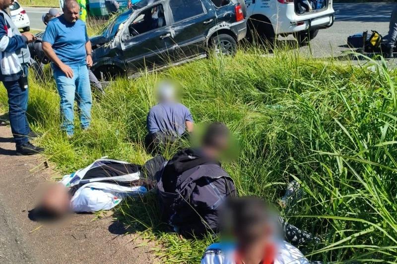 Perseguição na Dom Pedro I termina com quatro presos após roubo com reféns