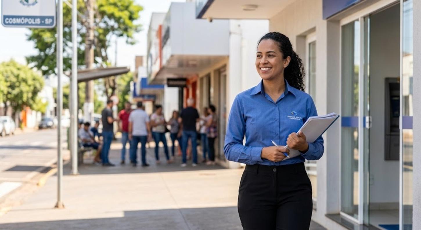 Cosmópolis fecha primeiro semestre com saldo positivo de 946 novos empregos